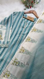 Aqua Floral Grace P-27 - Image 2